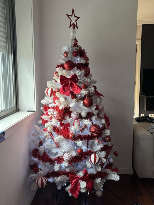 Árvore de natal branca