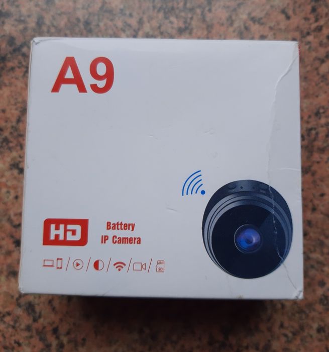 Камера відеоспостереження Бездротова Wi-Fi камера A9 з датчиком руху