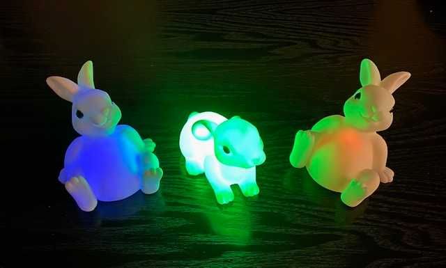 Coelhos Luzes - Várias luzes