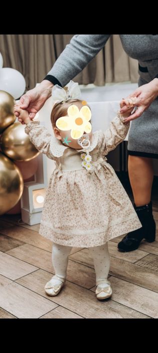 Нарядна святкова сукня для дівчинки 80р