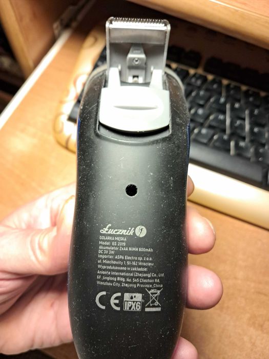 Golarka akumulatorowa Łucznik ES 2019 - na części