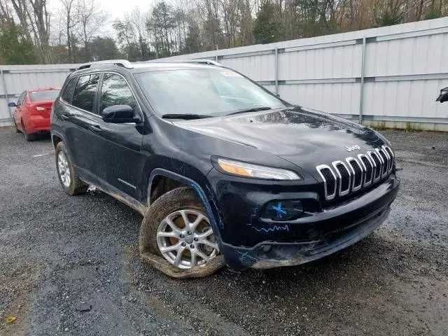 jeep cherokee kl к-кт  бампер крило капот телевізор фара радіатор