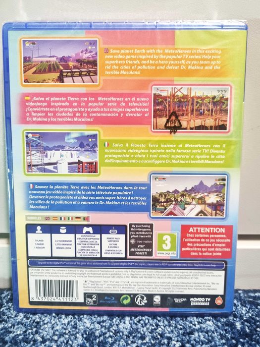 MeteoHeroes: Saving Planet Earth! - PS4 Nowa w folii