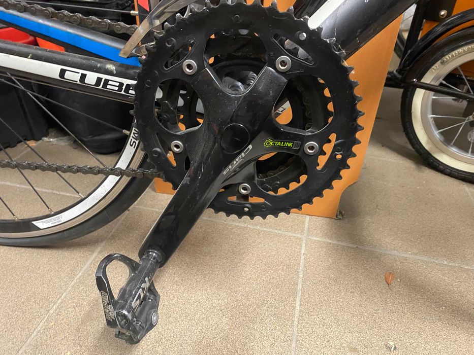 Rower szosowy CUBE PELOTON, rozm L, Alu+Carbon, 1 wł, stan BDB