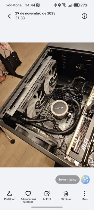 AIO Lian Li GALAHAD II Trinity ARGB Branco - 240mm