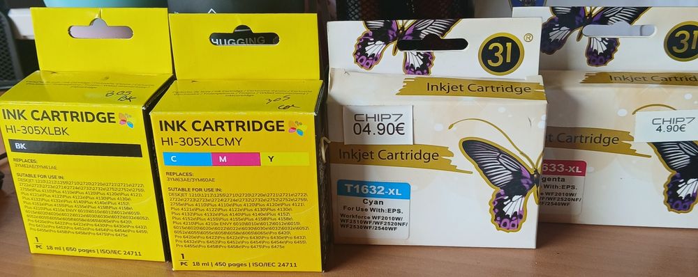 Tinteiros impressora