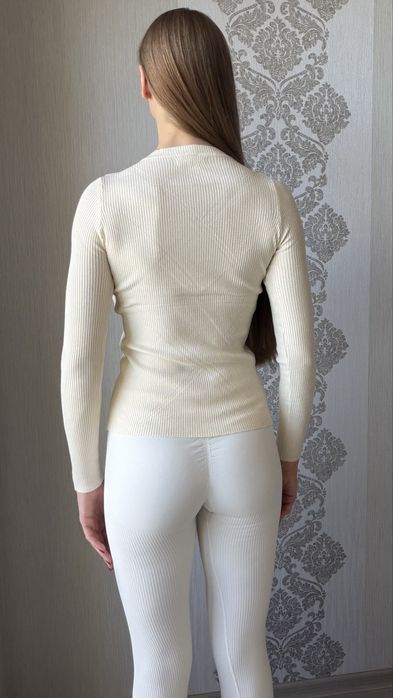 Новая Кофточка, молочного цвета, 65% Cotton