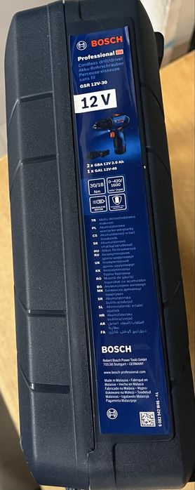 Box, walizka, pojemnik bosch na wkrętarkę.