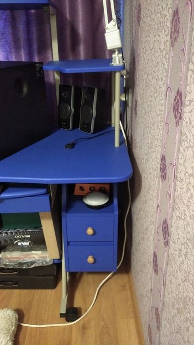 Комп'ютерний стіл дерево для комп'ютера (компютера, пк, ноутбука)