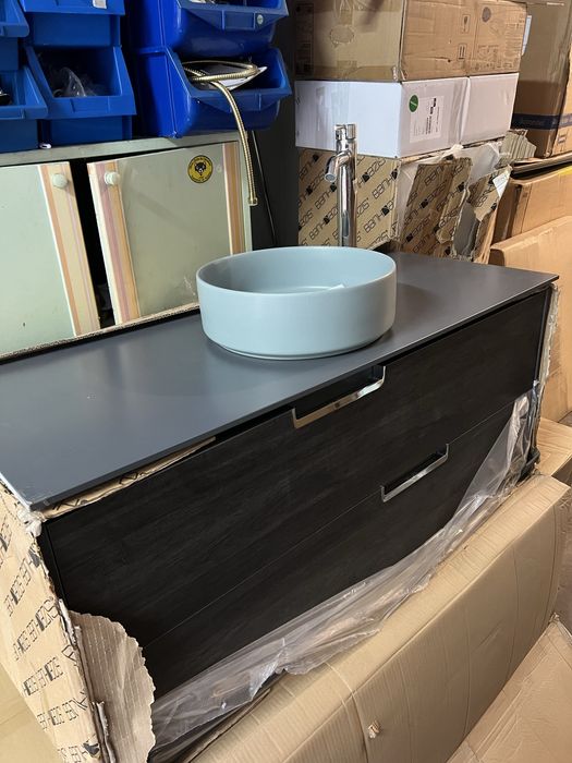 Movel casa banho Novo 120cm C/ Lavatorio Pousar