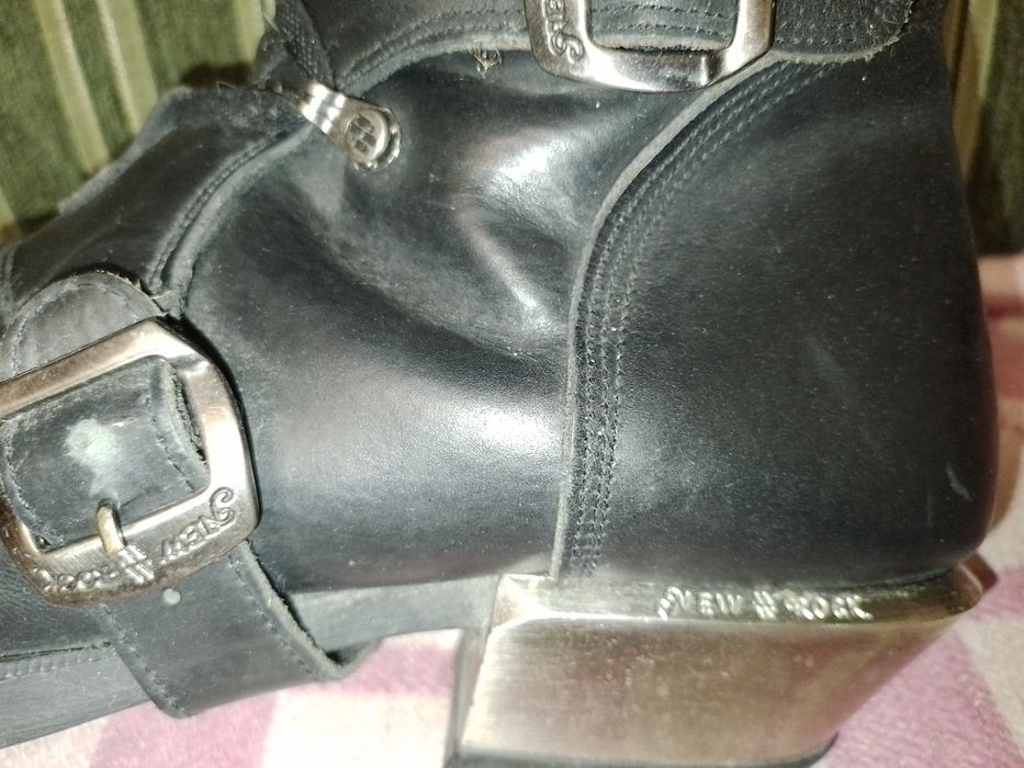 Шкіряні чоботи New Rock