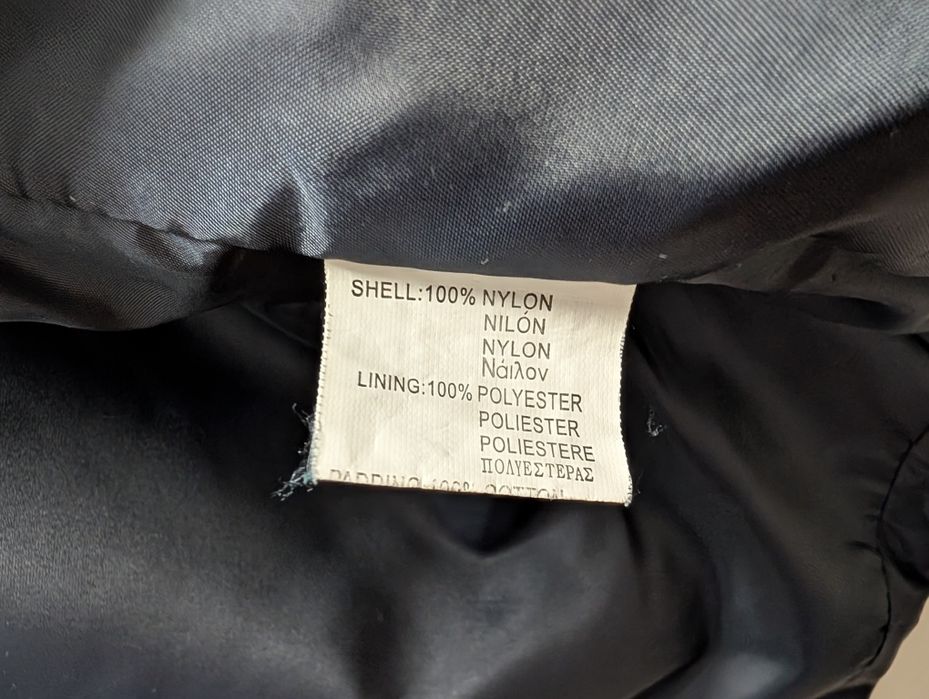 Kurtka pikowana granatowa