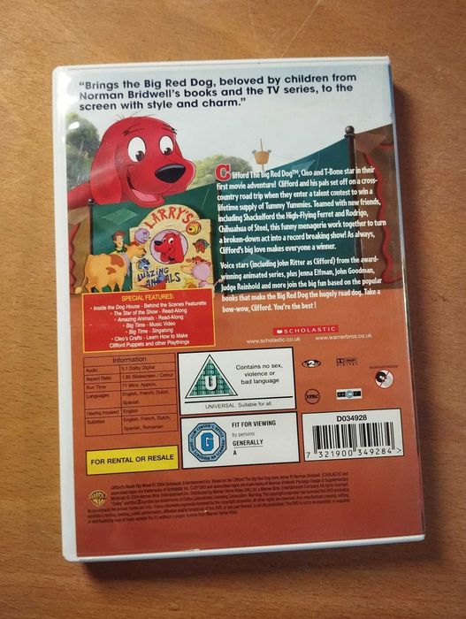 [DVD] Clifford's: Really Big Movie