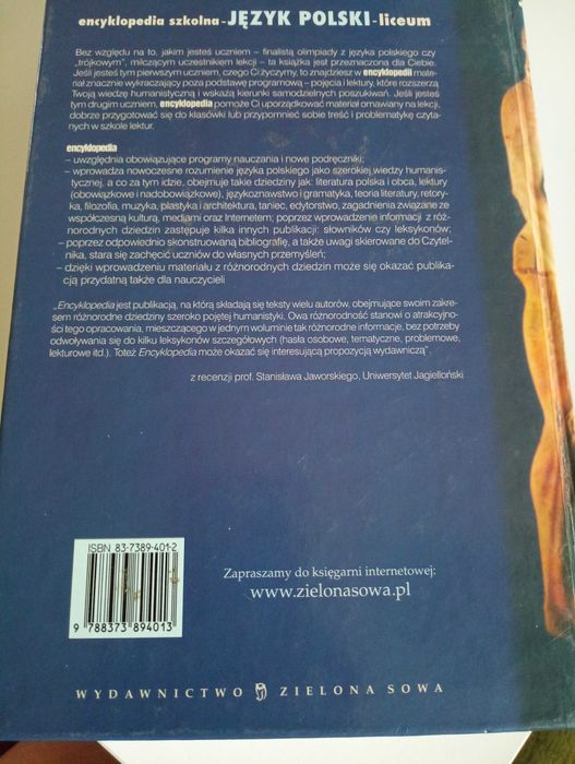 Encyklopedia j.polski liceum