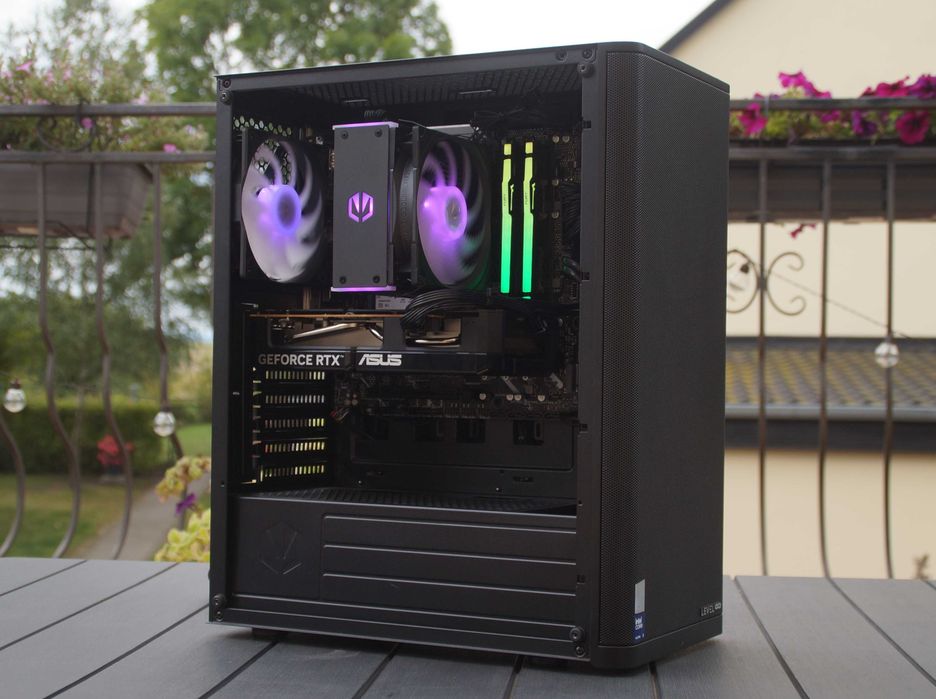 Level GO Ultra 5 225F 3.3 GHz, 4.9 GHz Turbo ASUS RTX 5060 8GB Kingston FURY Beast RGB 32GB DDR5-6000 CL30 EXPO 1TB SSD PCIe