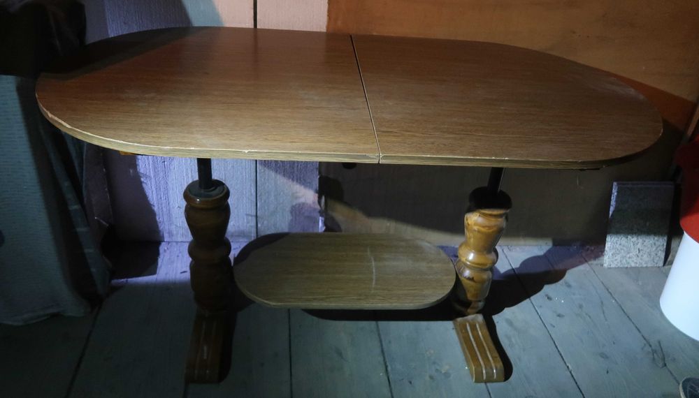 Ławo-stół rozkładany, regulowana wysokość, powiększanie długości