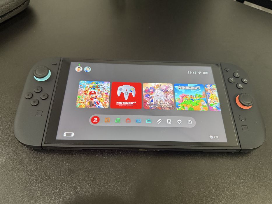 Switch 2 + Comando Pro + Bolsa oficial