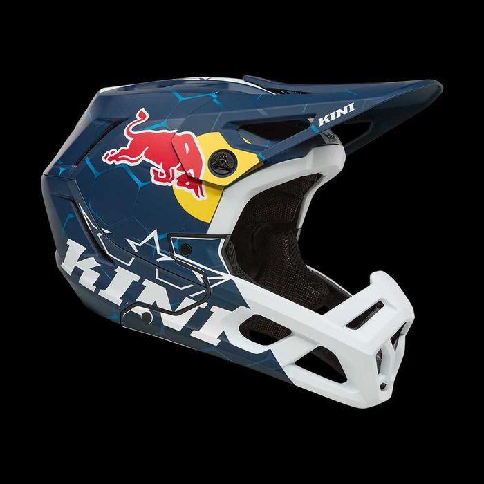 Kask rowerowy Kini Red Bull EC 1.0 bezpieczny MTB enduro DH S M L XL