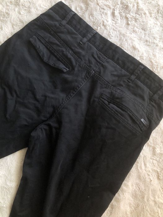 Czarne klasyczne spodnie męskie Zara Man