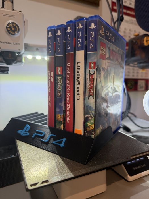 Podstawka na płyty do PlayStation 4