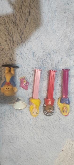 6 bonecos vintage