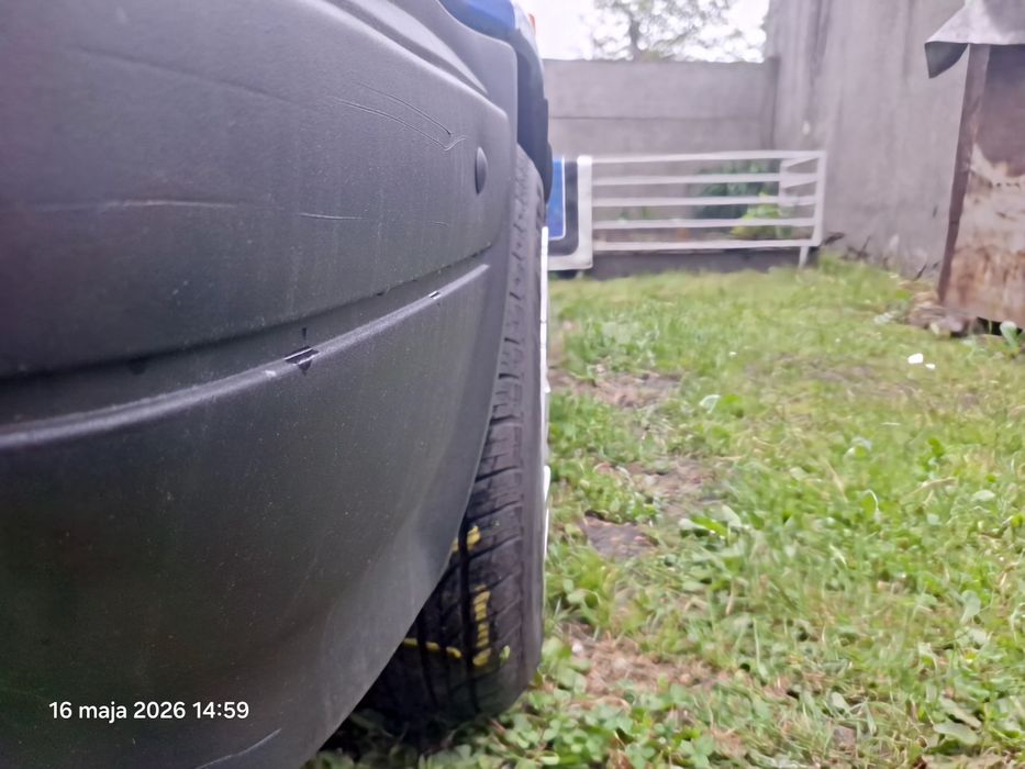 Alufelgi fiat 14 cali z nowymi oponami, wywazone.
