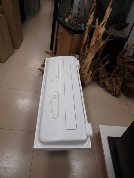 Pokrywa do akwarium prosta Biała 120x40 T82x30W