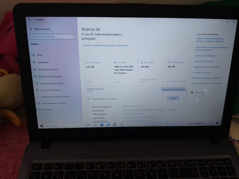 Vendo computador portátil Asus