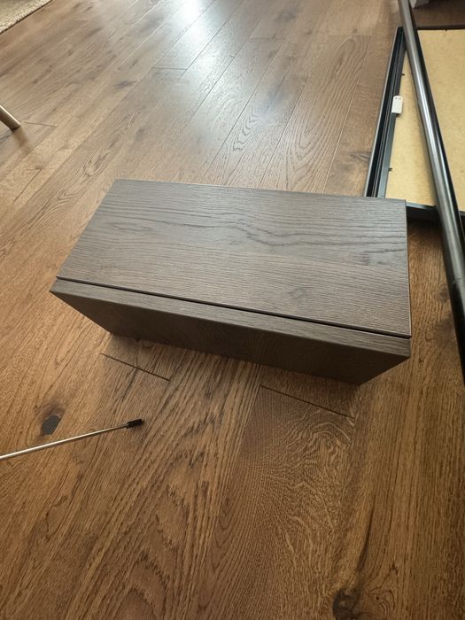 Szafki nocne wiszace 40x20x13 DWIE orzech