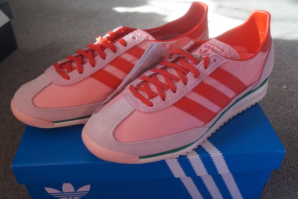 Buty czerwone Adidas SL 72 OG W rozmiar 39 1/3