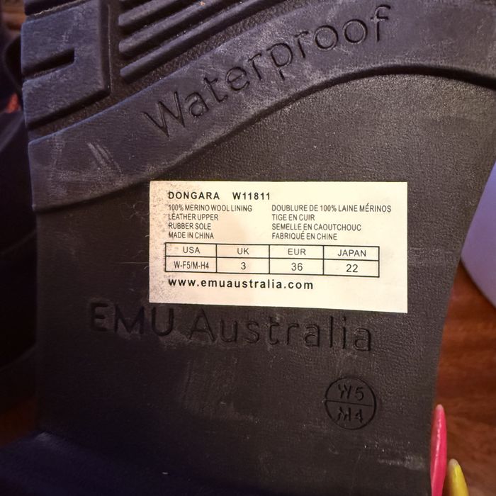 зимові сапоги угги натуральна шкіра, хутро з EU - emu australia, sorel