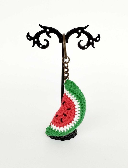 Porta-chaves Amigurumi
