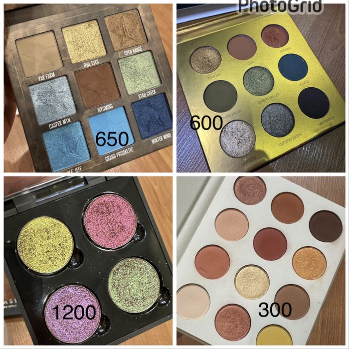 Lisa Eldrige, Byredo, Chanel, Bobbi Brown  Charlotte Tilbury, Denona, Pat McGRATH