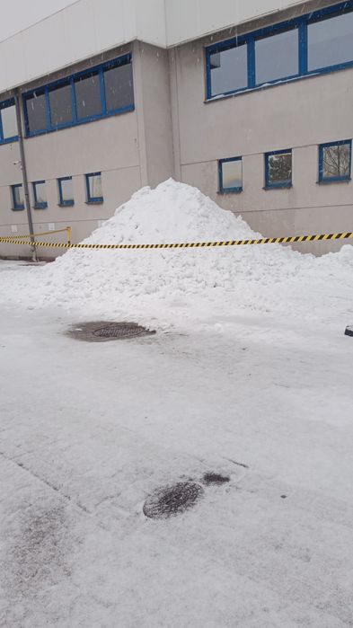 Odśnieżanie dachów