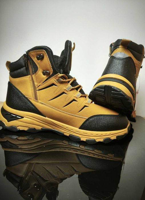 Zimowe wysokie buty męskie nowe mocne Okazja 43