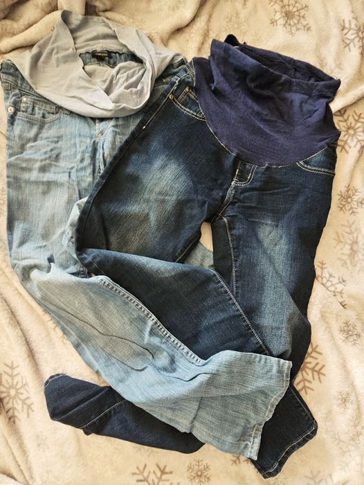 8 sztuk ubrania ciążowe, M L, Next, Happymum,  HM