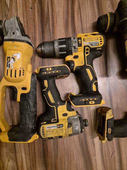 Zestaw 4 elektronarzędzi dewalt 18v xr