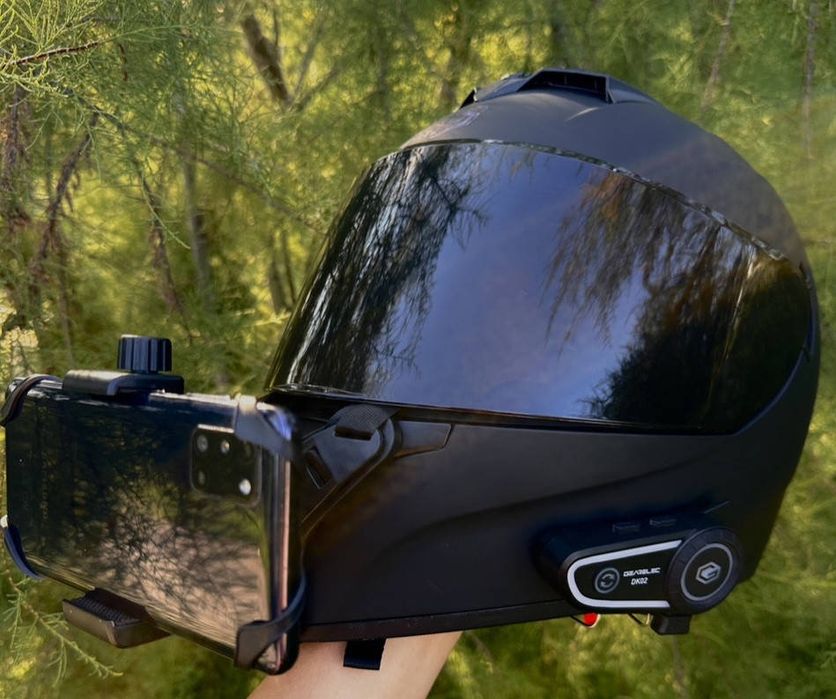 Продам тримач телефону на шолом