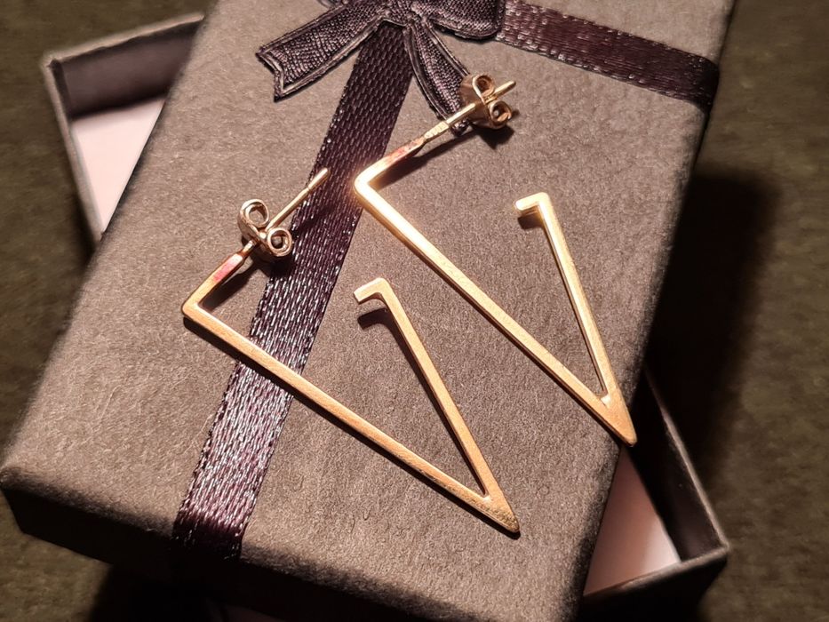 Kolczyki złote  od Lombardia sklep Fly Katowice