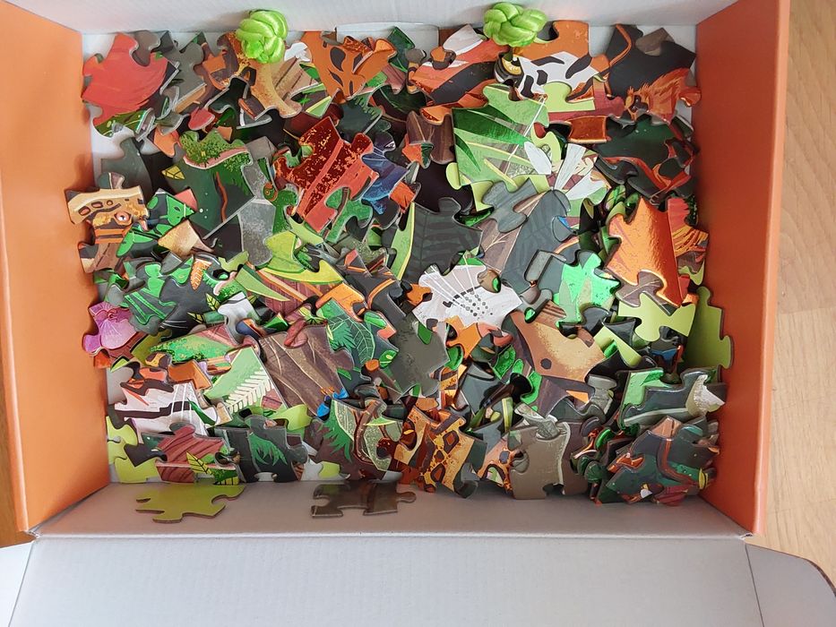 Puzzle Animais da Selva 220 pc +6 anos, marca Jacarandá