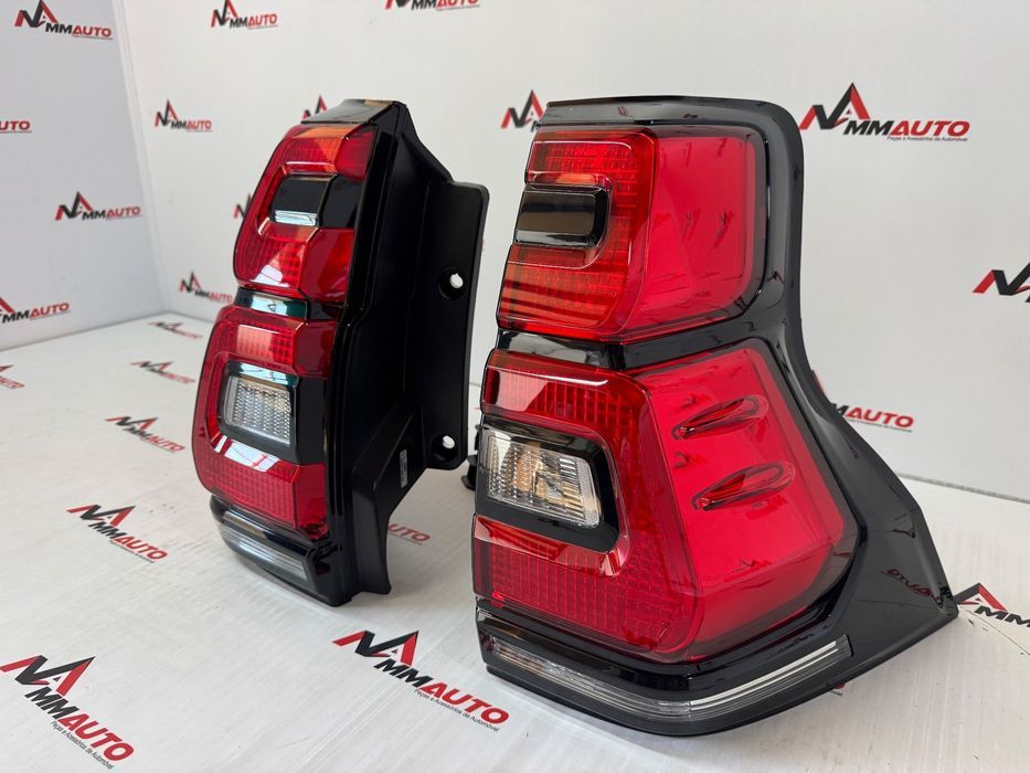 Farolins Toyota Land Cruiser FJ150 Prado (2010-2016) Red Clear Light