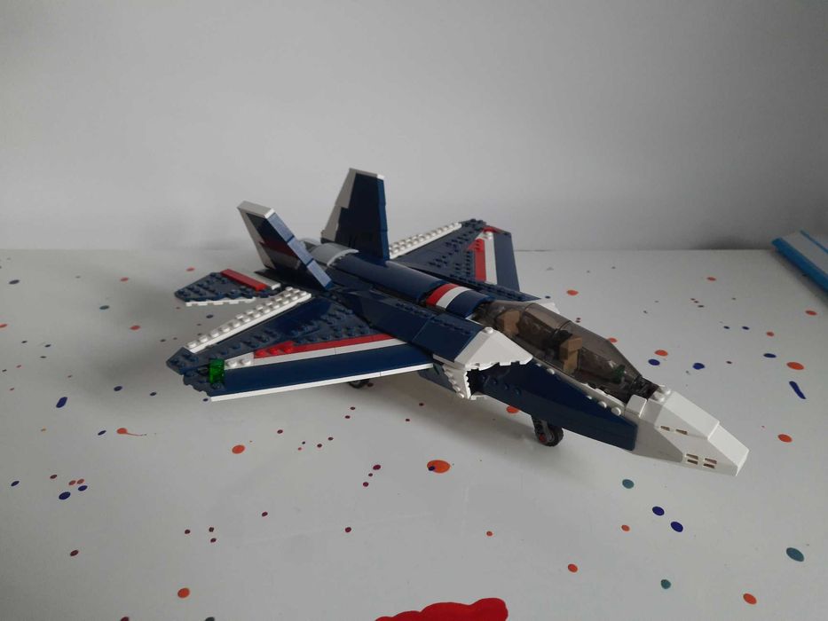 LEGO 31039 Błekitny Odrzutowiec