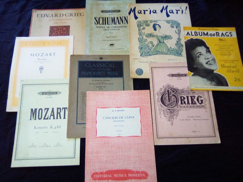 SHEET MUSIC – Classical Music – Works, Concertos, and Musical Pieces64550441347715121