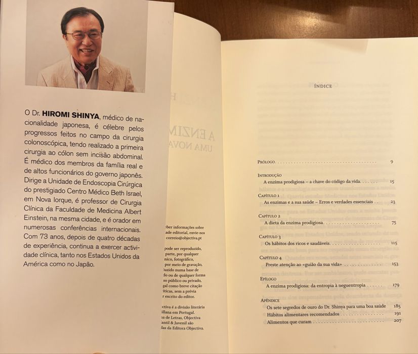 Livro A enzima prodigiosa