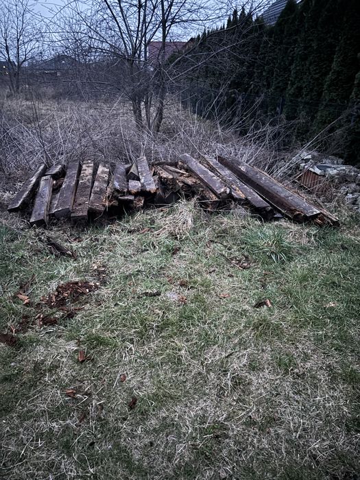 Belki drewniane na opał plus gratis deski