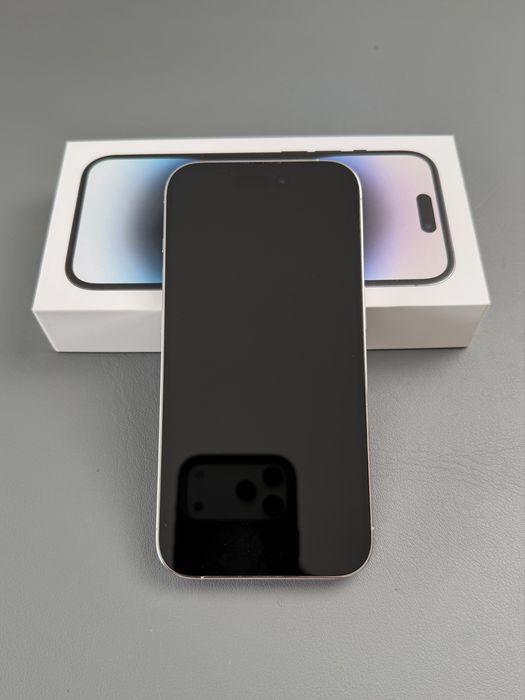 iPhone 14 Pro 128GB Silver, impecável, desbloqueado