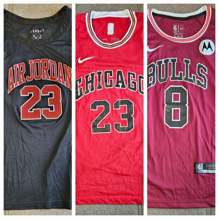 3 jerseys NBA Bulls