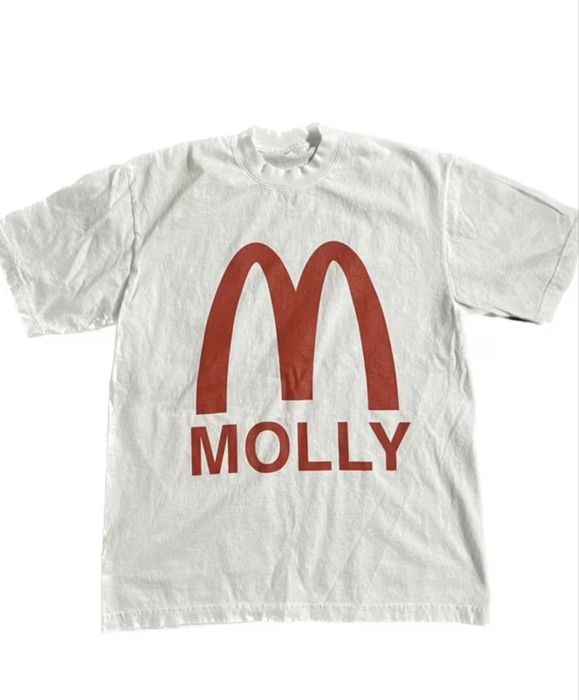 футболка с логотипом molly