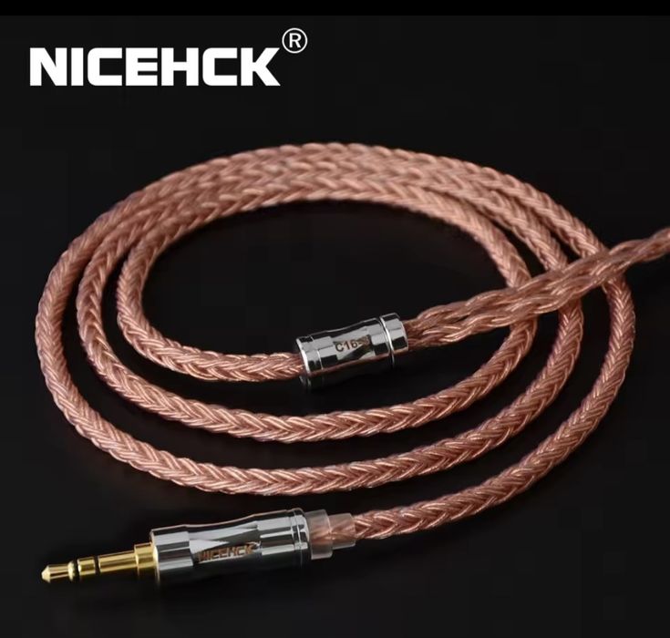 NiceHCK QDC аудіокабель 3.5jack для KZ CCA та ін.