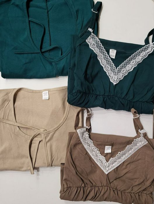 Сорочка на пологи. Сорочка для годування. Сорочка в пологовий